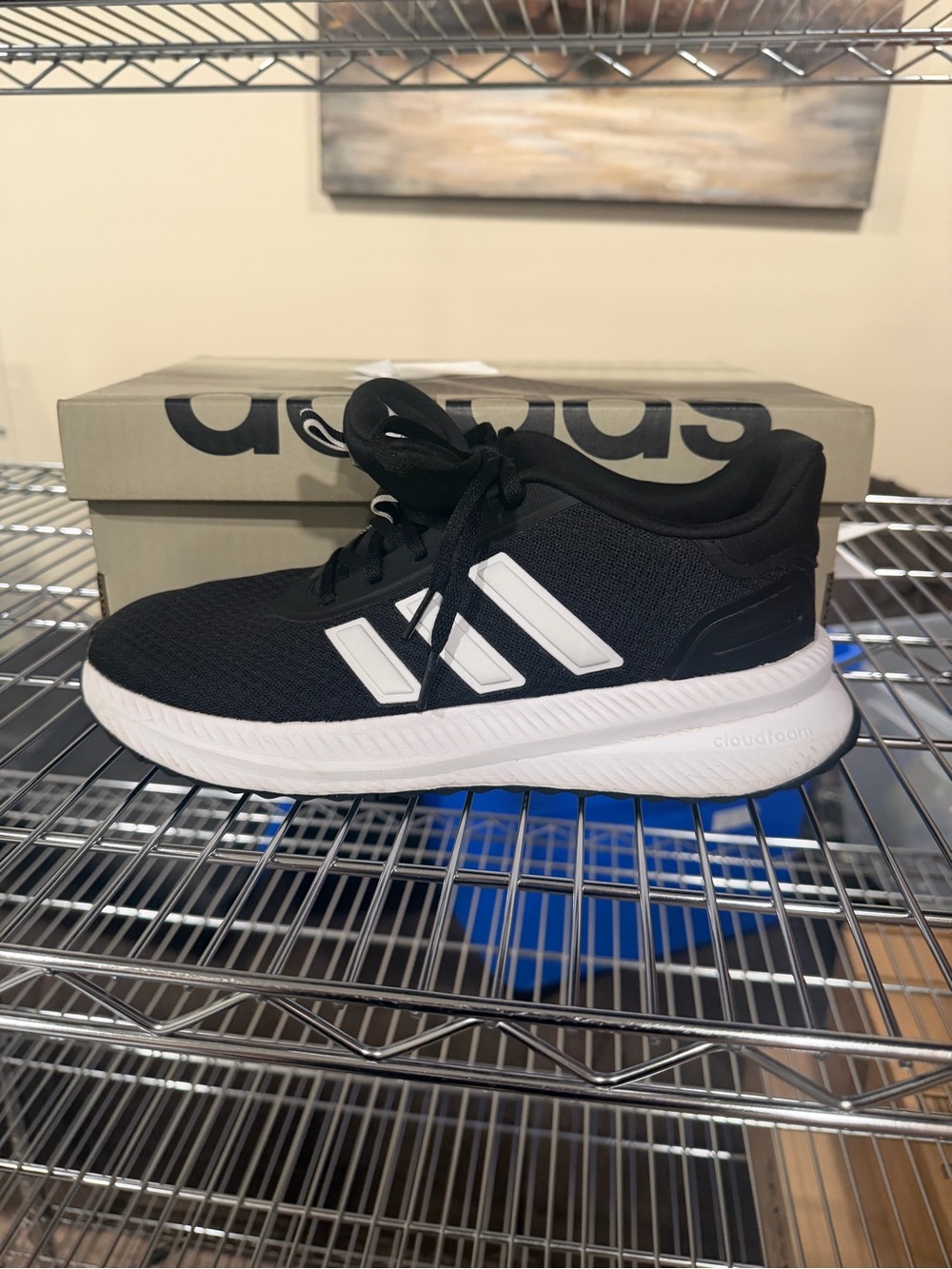 Adidas Women’s X Plrpath Athletic Sneakers Black White Size 10 M US
